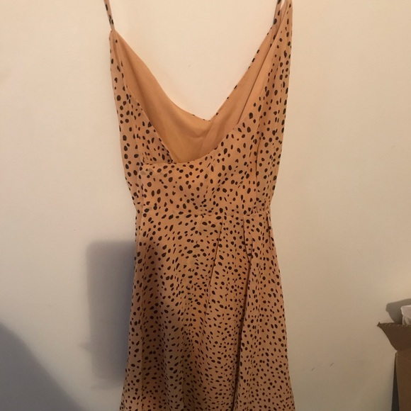 Cheetah Print Mini Dress - Picture 4 of 6